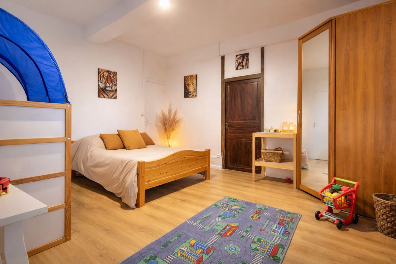 Chambre enfants – Gîte Les Pétillières dans l'Ain